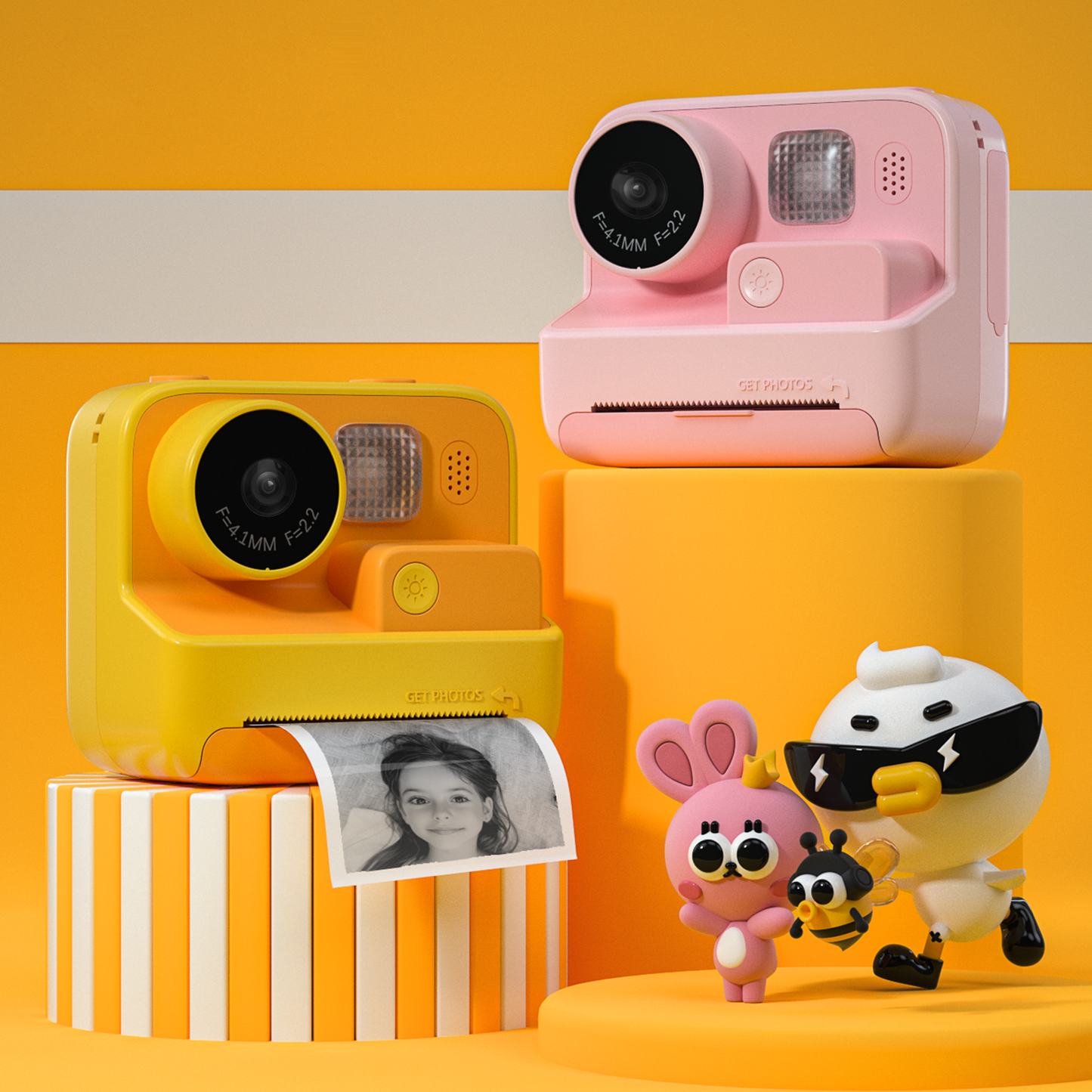 PICOCICI K27 Kids Print Camera